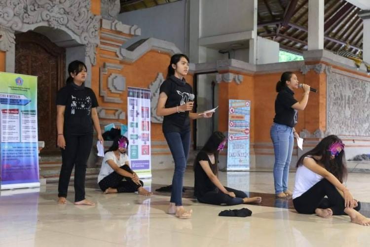 Mimbar Merah Putih Bulan Maret 2019, Sajikan Materi  Secara Teaterikal