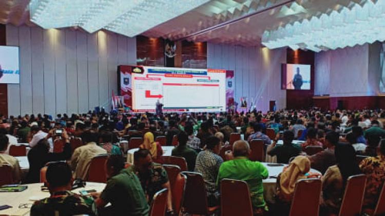 Kesbangpol Klungkung Hadiri Rakornas Tim Terpadu Penanganan Konflik Sosial Tahun 2019
