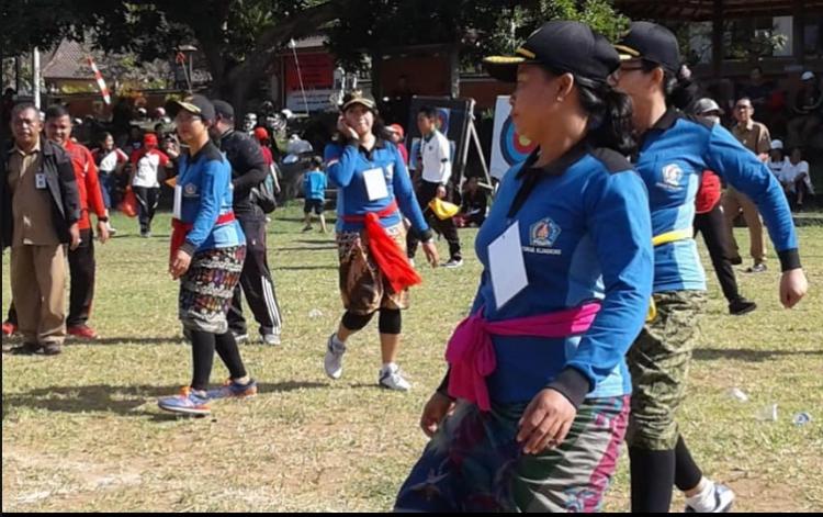 Meriahkan HUT Puputan Klungkung dan Festival Semarapura, Kesbangpol Ikuti Beberapa Lomba