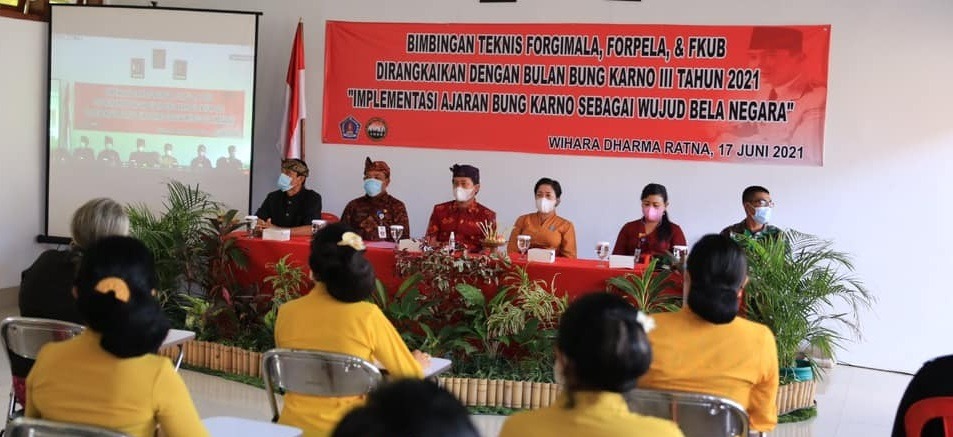 Bupati Suwirta Buka Bimtek FKUB, Forpela dan Forgimala