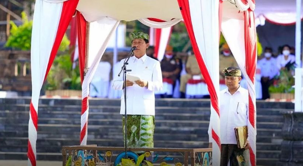 Pemkab Klungkung Kembali Peringati HUT Provinsi Bali ke-64 Secara Luring