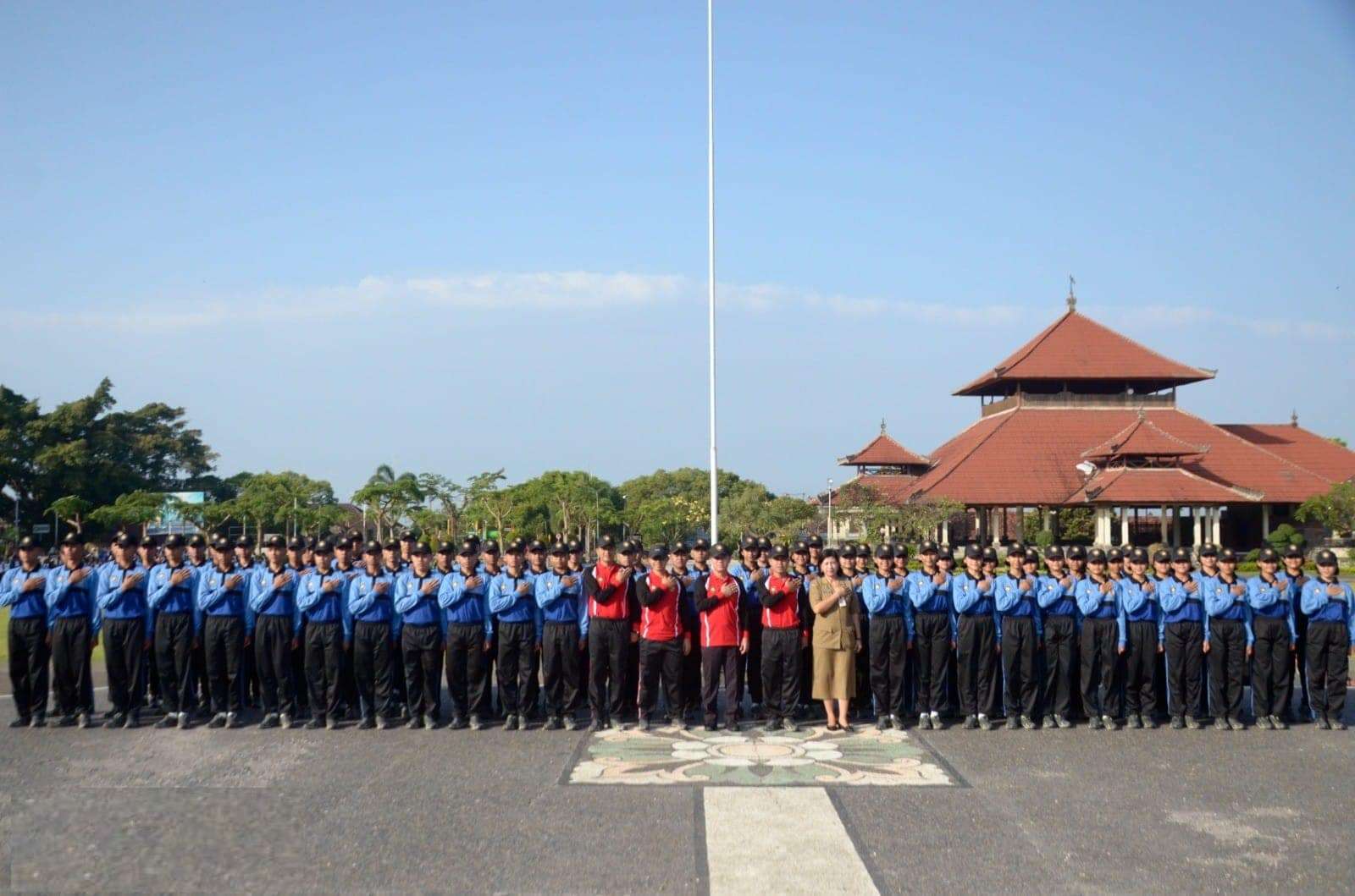 Bupati Klungkung Buka Pelatihan  Paskibraka Klungkung 2023