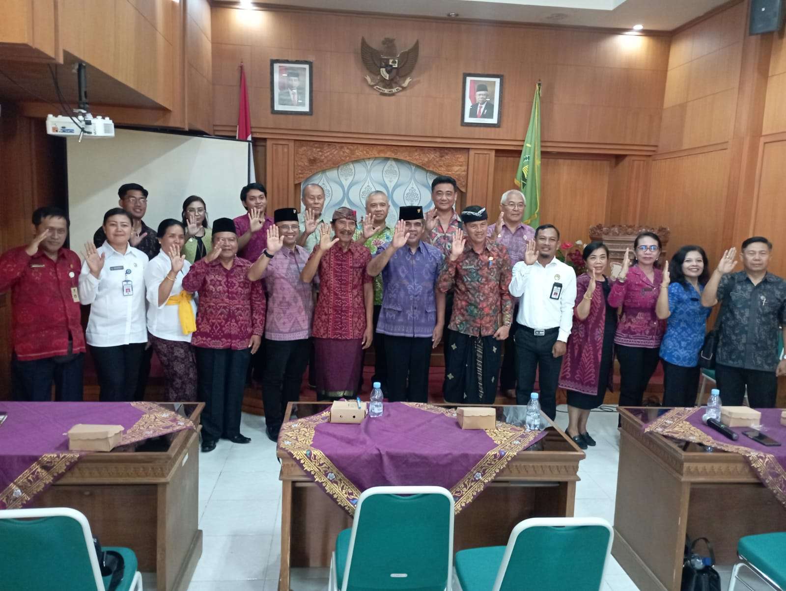 FKUB Klungkung Terima Kunjungan FKUB Buleleng