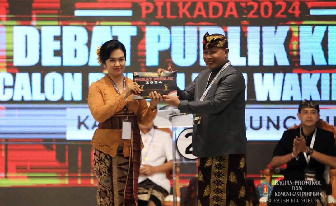Debat Publik Kedua Cabup dan Cawabup Klungkung 2024