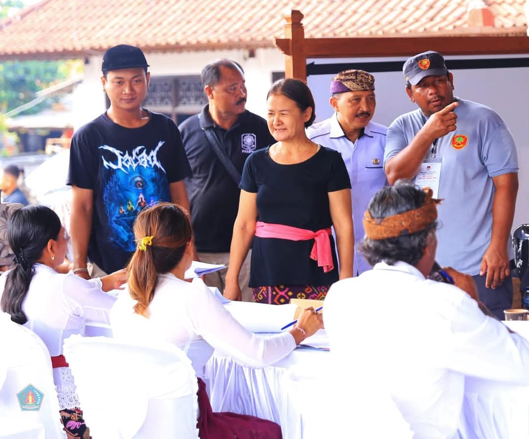 PJ. Bupati Klungkung Monitoring Pelaksanaan Pilkada 2024