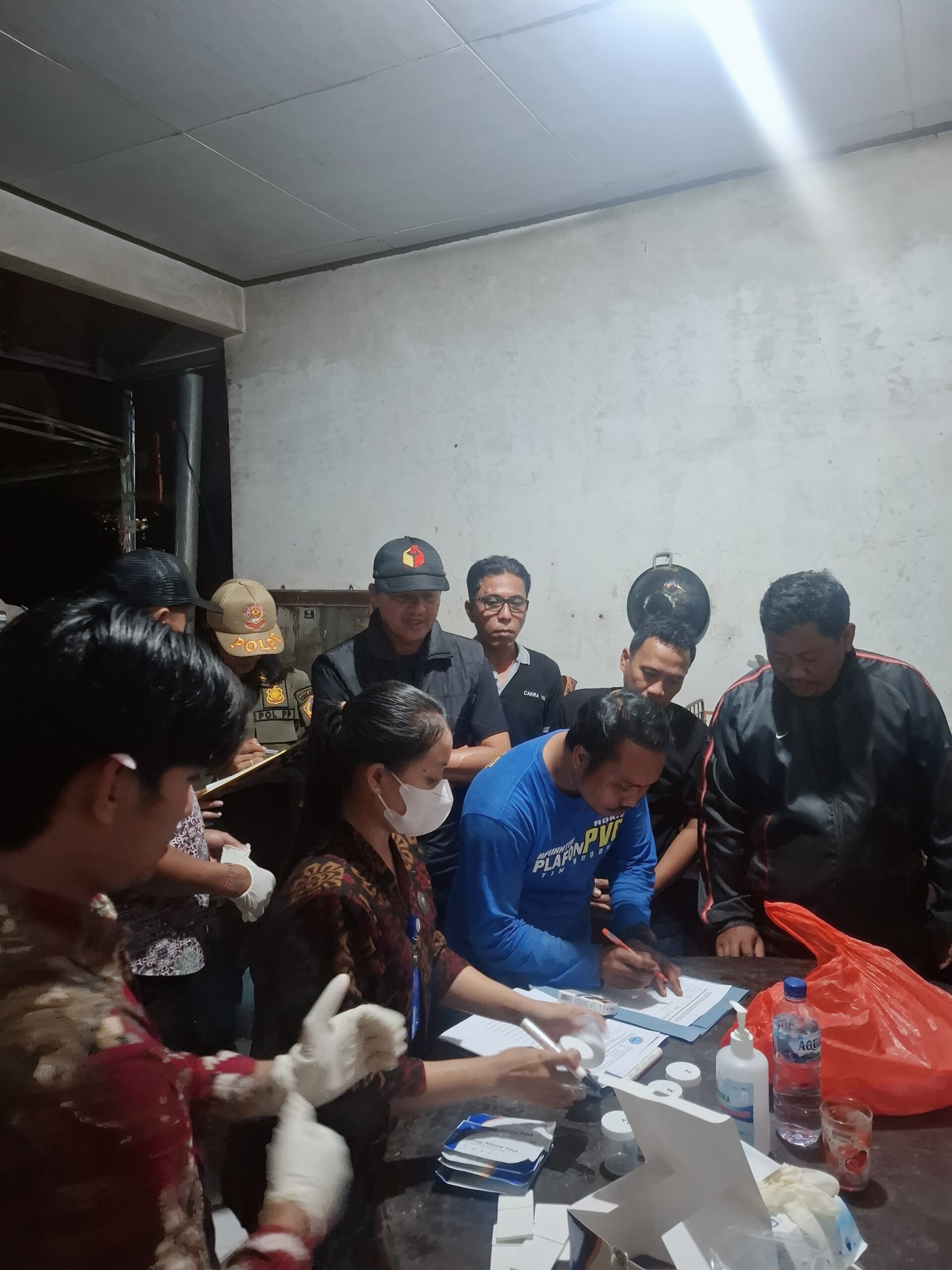 Kesbangpol Klungkung Dukung Penuh Penertiban Adminduk dan Tes Urine Guna Jaga Stabilitas Sosial