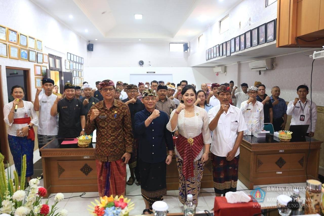 Jaga Persatuan Bangsa, Kesbangpol Hadiri Dialog Kerukunan Lintas Agama di Klungkung