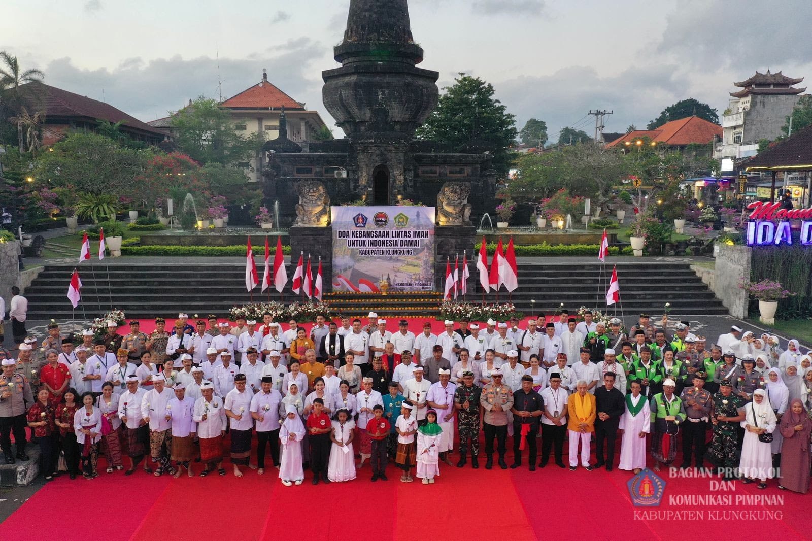 Doa Kebangsaan Lintas Iman: Klungkung Kirim Pesan Damai untuk Indonesia