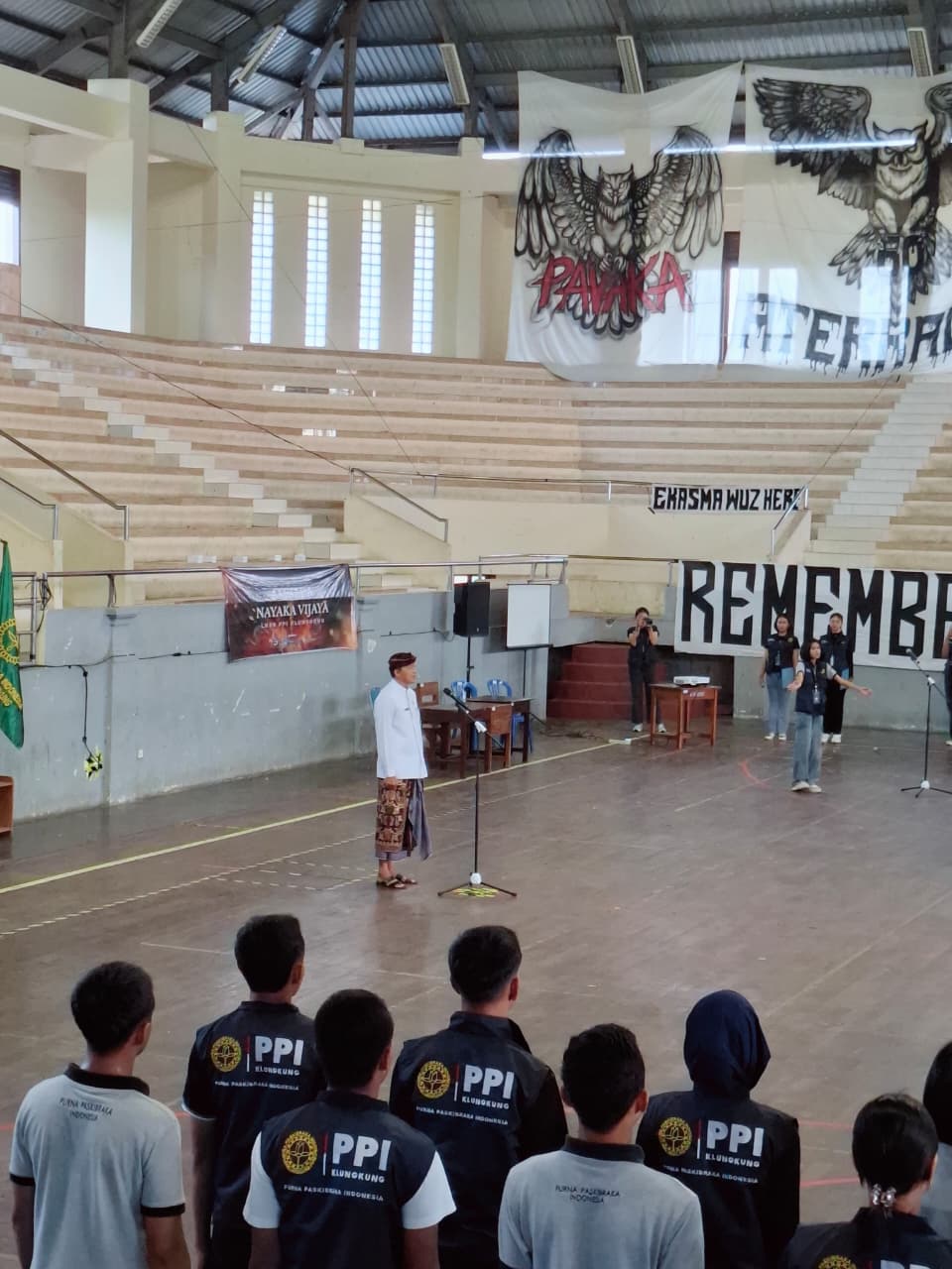 Wakili Bupati, Kaban Kesbangpol Jadi Pembina Upacara Pembukaan LKBB PPI Klungkung 2025